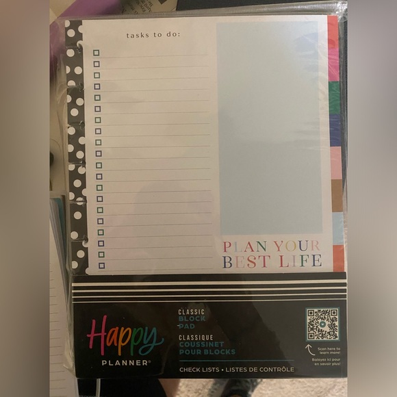 Happy Planner Other - Happy Planner Block Pad Refills